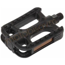 Resim Bisiklet Pedal Fp-804 Reflektörlü Takım Siyah 