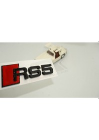 Resim Audi Rs5 Bagaj Krom Abs 3M 3D Yazı Logo Amblem Ürün 