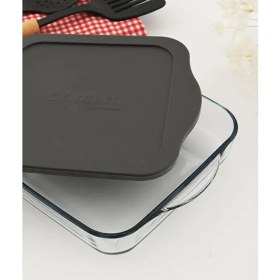 Resim Paşabahçe Gri Kapaklı Kare Borcam 2000CC 