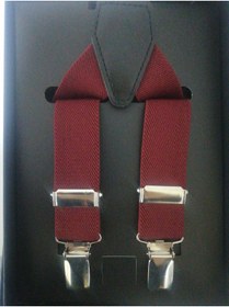 Resim Yage Bordo 2,5 Cm Pantolon Askısı 