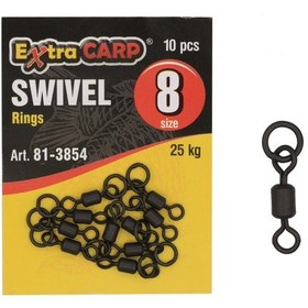 Resim Swivel Rings Size 8/10 Pcs Hızlı Fırdöndü 
