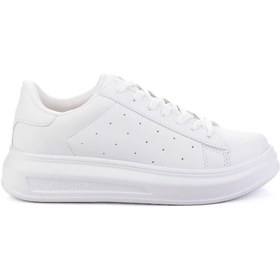 Resim Bambi Beyaz Kadın Sneaker K01876015609 