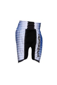 Resim DO-SMAI Dijital Baskılı Fileli Kickboks Fitness Boks Muay Thai Antrenman Şortu Spor Şort Kbs239 