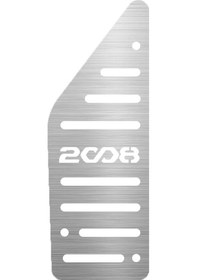 Resim A&g Tuning Peugeot 2008 2014 Üzeri Ayak Dinlendirme Pedalı Krom Ayak Dayama Pedalı Kgagpedal000008 