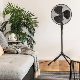 Resim Trendinyeri Voltomat Ayaklı Vantilatör 50W Siyah 