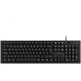 Resim AOC KB130B-38 Usb Siyah Türkçe Kablolu Standart Klavye,Sessiz yazma 