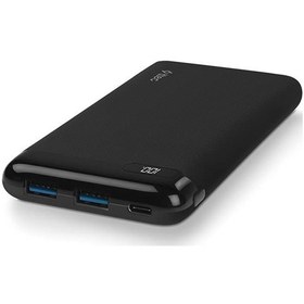 Resim Powerslim Lcd Pd 10.000 Mah Taşınabilir Şarj Aleti / Powerbank, Usb-c, Siyah 