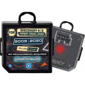 Resim Goldcar Range Rover 2010+ Discovery 4/5 Evoque Vogue İle Uyumlu Sport Direksiyon Kilidi Emülatörü Simülatörü 