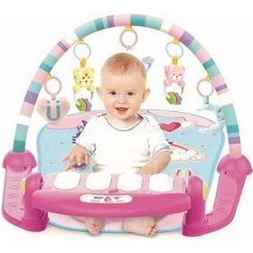 Resim Unicorn Piyanolu Sesli Işıklı Aynalı Oyun Halısı Yeni Tasarım 