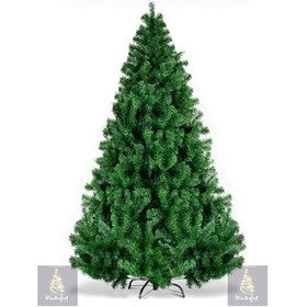 Resim Yılbaşı Ağacı 300 Cm 1750 Dal Renkli 