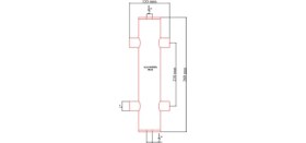Resim Kaloriferplus Hazır Denge Kabı Dn 25, Denge Tankı 1 