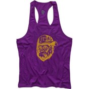 Resim Bluu Swag Fitness Gym Tank Top Sporcu Atleti (528805253) Mor 