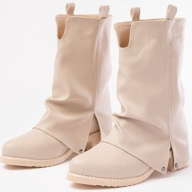 Resim 270-3045 Bej Günlük Kadın Bot Acı Kahverengi 