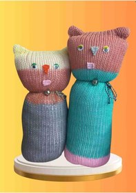 Resim Tıkırık Örgü Yastık Uyku Ve Oyun Arkadaşı Çikito&gümüş - 35 Cm-45 Cm Diğer 