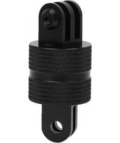 Resim Siyah Renk-360 Derece Dönen Alüminyum Tripod Adaptörü Dağı Gopro Hero 8 7 6 5 4 3 Xiaomi Yi 4 K Sjcam Eken Go Pro 8 Aksesuar 
