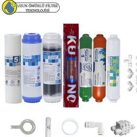 Resim Pemax Water Solutions Purefer Açık Kasa Çift Karbonlu Sertifikalı 7'li Orijinal Lg Kuno Mebran Mineral-Alkali 