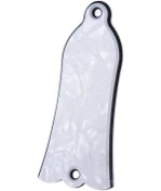 Resim 2 Delikli Bell Core Cover Gibson Gitar Headstock Bell Cover Pvc Beyaz 