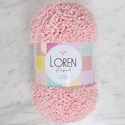 Resim Loren Lamb Pembe El Örgü İpi - R079 