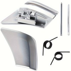 Resim Mercedes W207 W204 C E Coupe E200 E260 için CANTONDZ Ön Koltuk Sırt Dayama Ayar Anahtarı Kapağı Seti, ABS Malzemesi, Mat/Gloss Seçenekleri, 2079108606 2079108506 (Sol & Sağ Çifti) için Yerine Kullanılır 