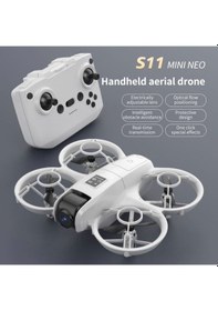 Resim S11 Mini Drone Kameralı Uzaktan Kumandalı Katlanabilir Drone-1620 