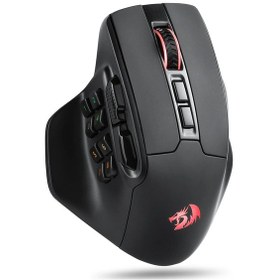 Resim Redragon M811 Pro Kablosuz Mmo Oyun Faresi, 15 Programlanabilir Düğme Rgb Black Diğer 