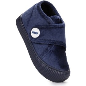 Resim Kiko Kids Petri Günlük Kız Çocuk Ev Okul Kreş Panduf Lacivert Lacivert 