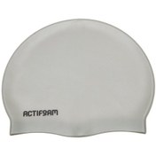 Resim Actifoam Silikon Bone Deluxe Yüzücü Havuz Bonesi/ Gri 