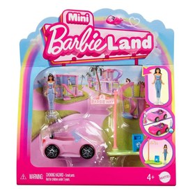 Resim Barbie Mini Barbieland Convertible HYF38-HYF42 