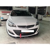 Resim Opel Astra J Lip Ön Karlık Parlak Siyah Plastik 