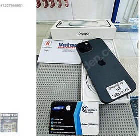 Resim Apple iPhone 15 İkinci El TR | 128 GB | Siyah 