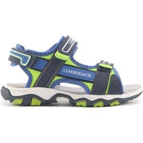 Resim Lumberjack Loten 4fx Mavi Erkek Çocuk Sandalet 000000000101686536 Mavi - Yeşil 