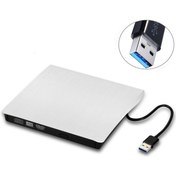 Resim WOZLO Usb 3.0 Sata 12.7mm Dvd Rw Kutusu Optik Okuyucu Harici Dvd Writer Kutu - Beyaz (ürün Sadece Kutudur) 