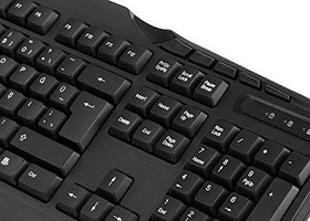 Resim Everest Kb-250U, Multimedia Q Klavye, Türkçe, Siyah 