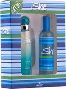 Resim She İs Cool Kadın Parfüm EDT 50 ML + Deodorant 150 ML 
