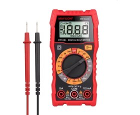 Resim Mayilon HT108L Dijital Profesyonel Multimetre Ekran Aydınlatmalı Auto Range 600V 10A Ac Dc 