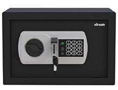 Resim Insafe ISNEKC20 Dijital Küçük Boy Çelik Kasa - Para Kasası - Değerli Eşya ve Mücevher Kasası 