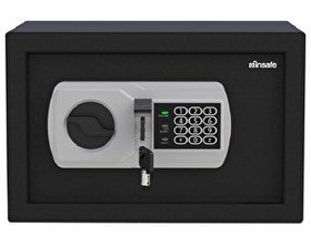 Resim Insafe ISNEKC20 Dijital Küçük Boy Çelik Kasa - Para Kasası - Değerli Eşya ve Mücevher Kasası 