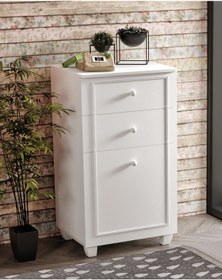 Resim Tokyo Beyaz Şifonyer 