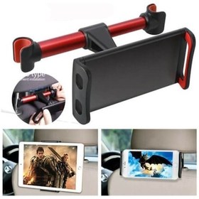 Resim Wozlo Araç Koltuk Başlığı Arkası 360 Derece Ipad Tablet Telefon Tutucu 