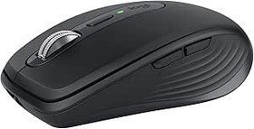 Resim MX Anywhere 3S Sessiz Kompakt Kablosuz Mouse, 8.000 DPI Sensör ile Tüm Yüzeylerde Kullanım, MagSpeed Elektromanyetik Kaydırma Özelliği, USB C, Bluetooth, Windows PC, Linux, Chrome, Mac, Beyaz 