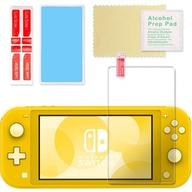 Resim Nintendo Switch Lite Temperli Cam Ekran Koruyucu 9H 