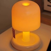 Resim 1 adet Modern Mini Gece Lambası, Ayarlanabilir Parlayan Yatak Yanı Lambası, USB Şarj Edilebilir Masaüstü Lamba Anahtar Kontrolü ile, Cilalı Plastik Kaplama, Yatak Odası için Uzay Teması - USB Kablosu Dahil, Yatak Yanı Gece Lambası | Masaüstü Gece Lambası | Pürüzsüz Bitiş, Yatak Odası Lambası 