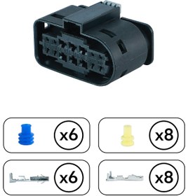 Resim Aptiv Mercedes Xenon Far Soketi 14 Pin Kablosuz 