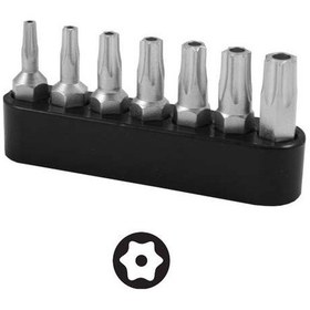 Resim Narex 857000 1/4'' 25 Mm Delikli Torx Bits Uç Seti 7 Parça 