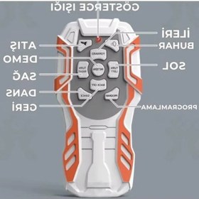 Resim Uzaktan Kumandalı Savaşçı Robot - Sesli Işıklı Ve Müzikli 