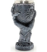 Resim Paslanmaz Çelik El Tasarımı Kadeh Bardak Model 1 