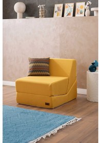 Resim Good Night Canga Tek Kişilik Tv Koltuğu & Oyun Koltuğu Sarı 