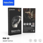 Resim Haino Teko Watch 4 Pro ( RW32 Curved Amoled Ekran ) GÜMÜŞ RENK- 3 Kordon Akıllı Saat 