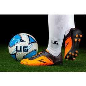 Resim Lig Meteor Elit Oranj Erkek Krampon Ayakkabı 