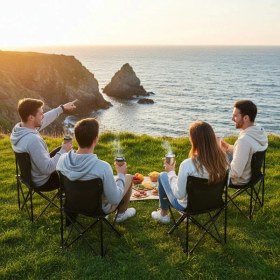 Resim Tp Buğz Kamp ve Balıkçı Sandalyesi 